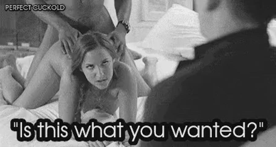 You've finally got what you always wanted... Your wife getting penetrated by her best friend as you jerk youself in the corner...