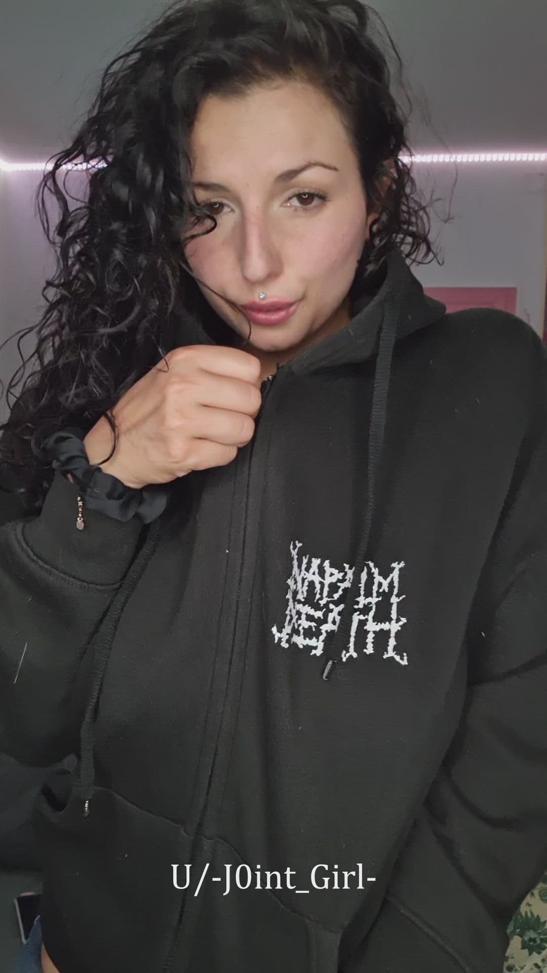 Unzip my shirt if you need a titfuck (OC)