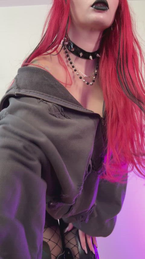Goth NSFW Tattoo Porn GIF by leahmeowmeow
