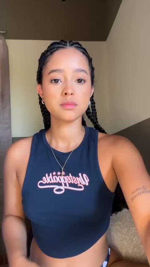 wanna come and suck my perky tits, i know that