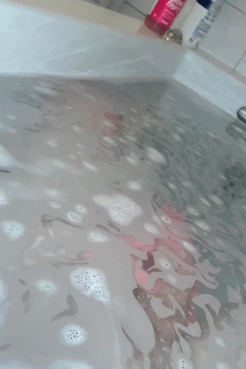 Playing with my sea monster