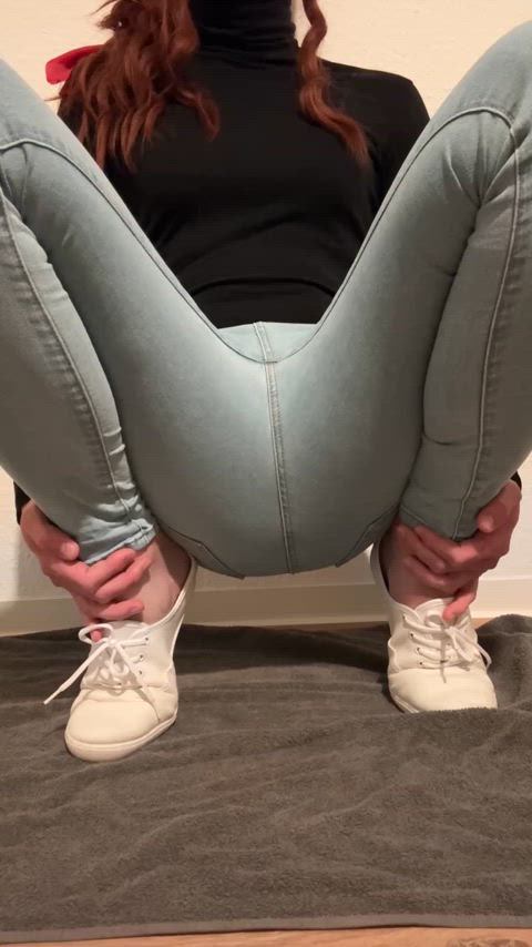 Wet jeans are the best🫠🫠🫠