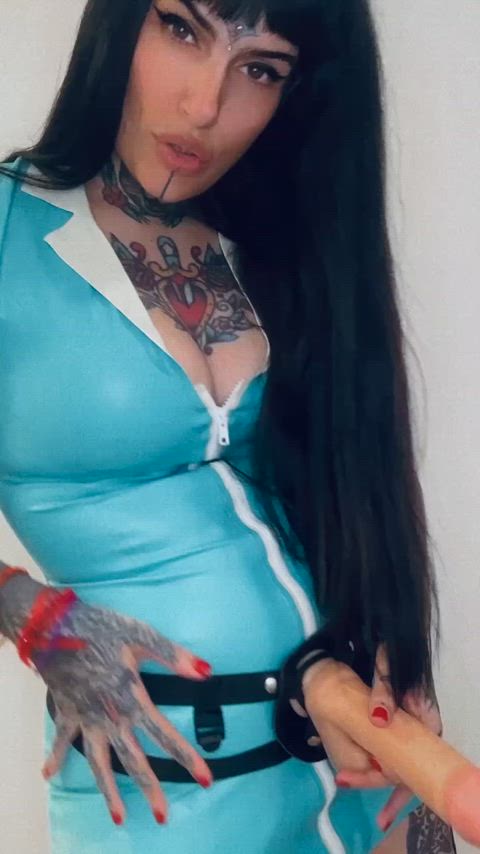 This strap isn’t desire. It’s your punishment