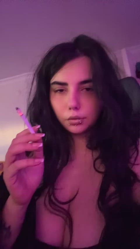 Feeling the smoke rushing to my lungs is amazing.