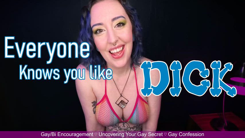 Stop pretending you're straight! Everyone already knows you love DICK. Get the full video at www.clips.missfaithrae.com thumbnail