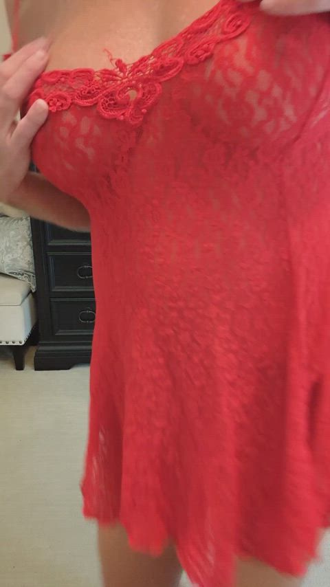 The lace is what draws you into my web...lol