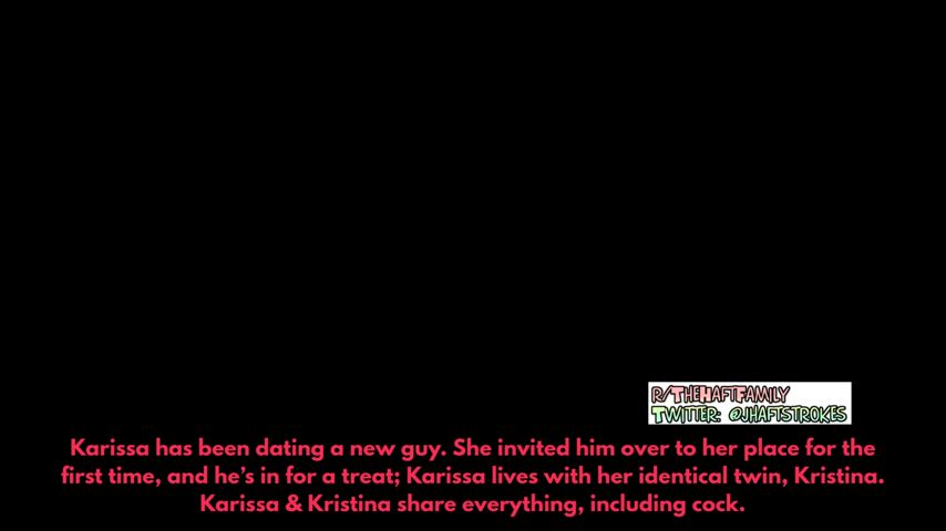 Kristina swaps places with her identical twin sister Karissa so she can try her boyfriends cock