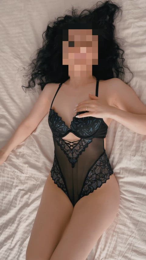 Feeling naughty in my new bodysuit 🎀