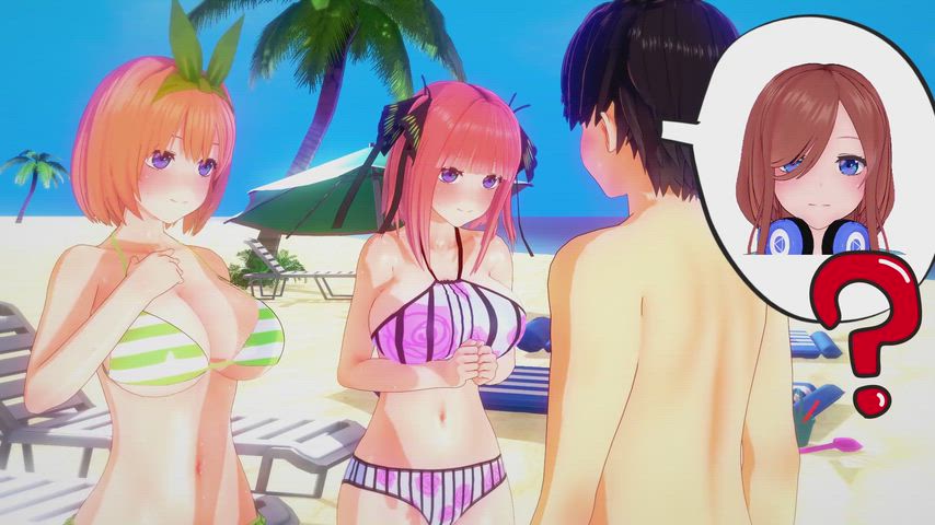 Fuutarou's looking for Miku