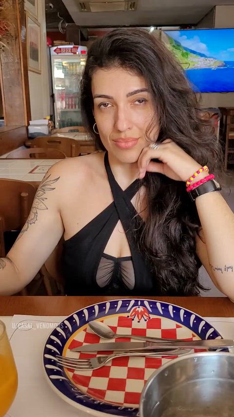 I love my transparent clothes. [GIF]