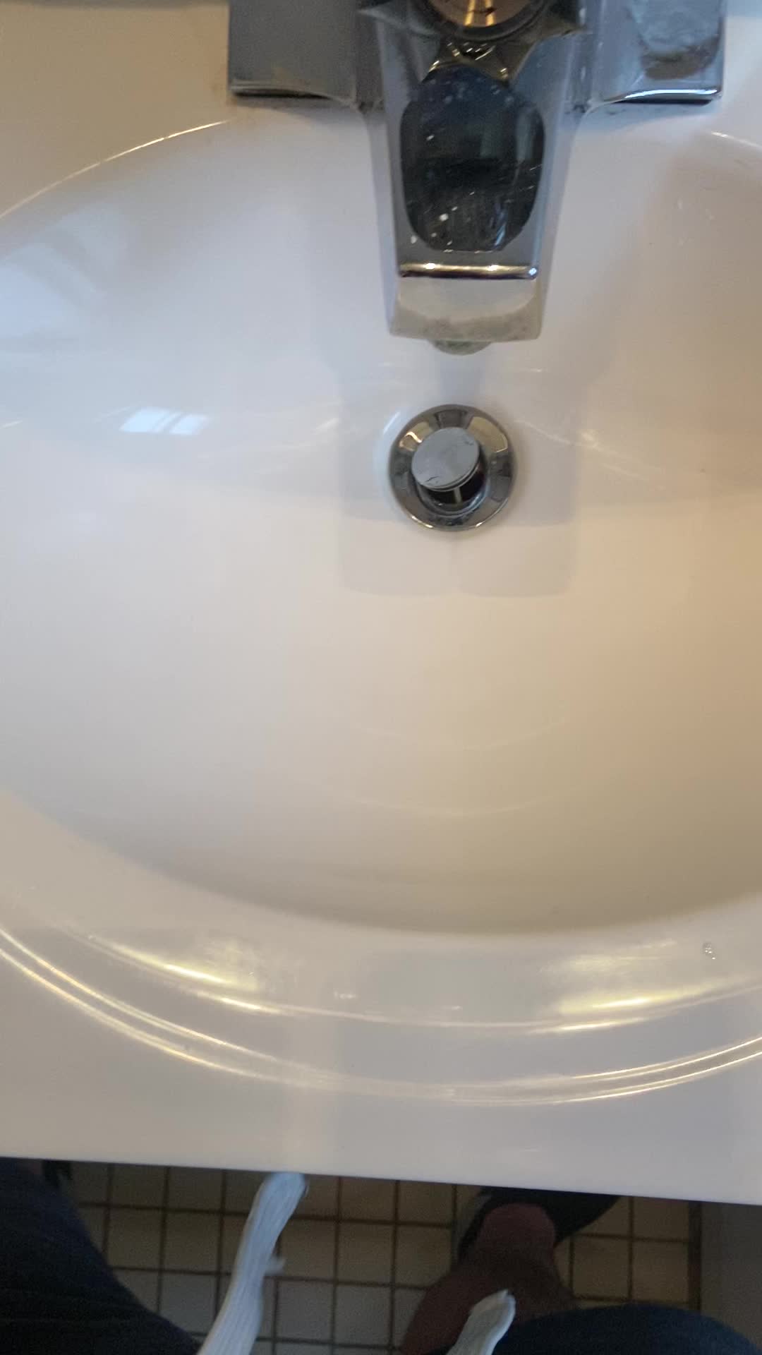 Pissing in the sink, my second favorite hobby after pissing outside.