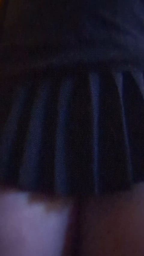 What's under my skirt? Why you ask?