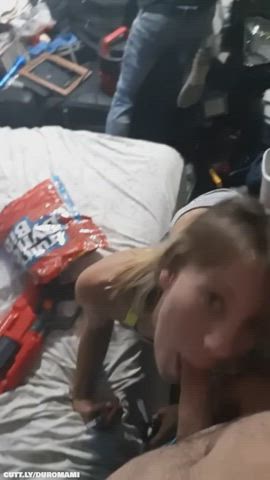 Amateur Big Dick Blowjob Stranger Porn GIF by duromami