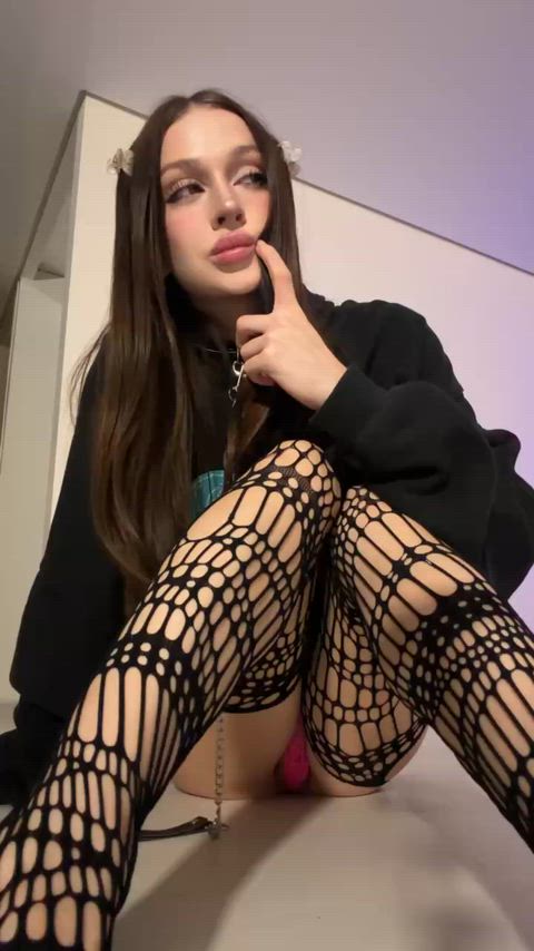 Cute Egirl Goth OnlyFans Teen TikTok Porn GIF by fancy_harley