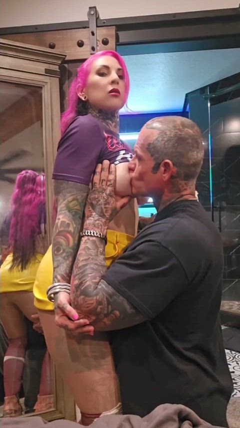 Mira gets her tits sucked