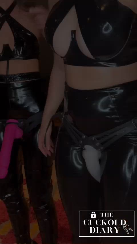 We're in the middle of a party and we told ¨we want to take you to one of the rooms and peg you¨... what happens next?