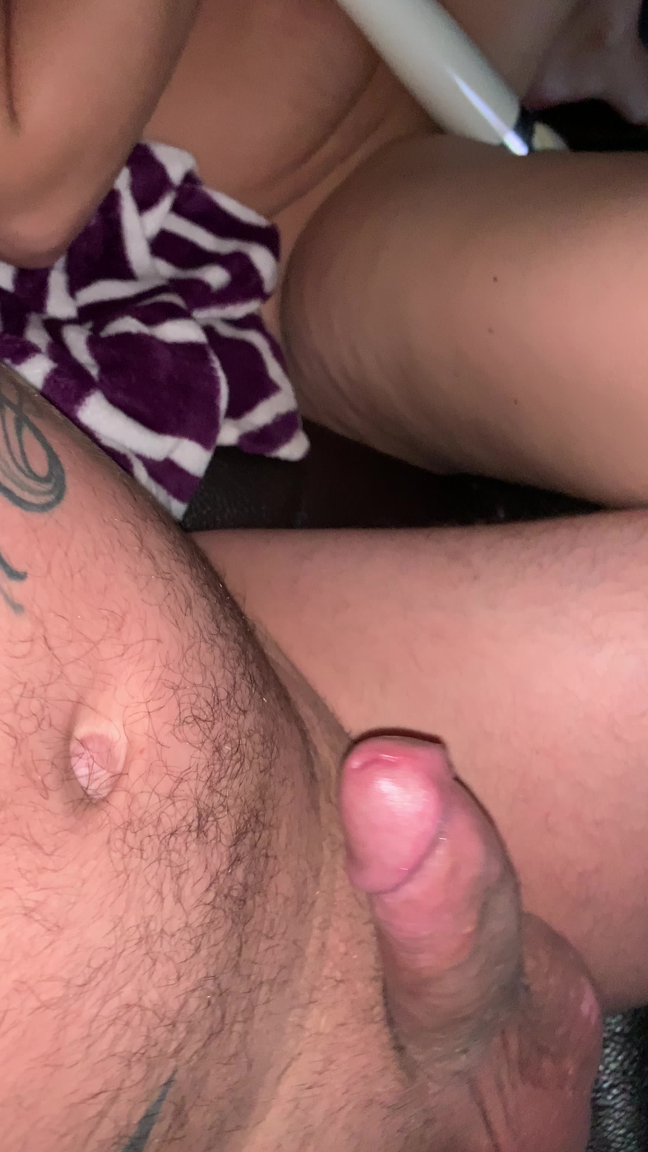 31 gagging on his dick