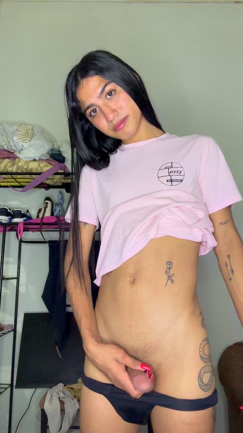 Big enough to make you gag with the first suck