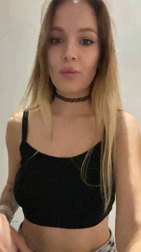 Babe Blonde Cute Flashing Natural Tits Petite Sissy Teen Tits Titty Drop Porn GIF by immaybee3000