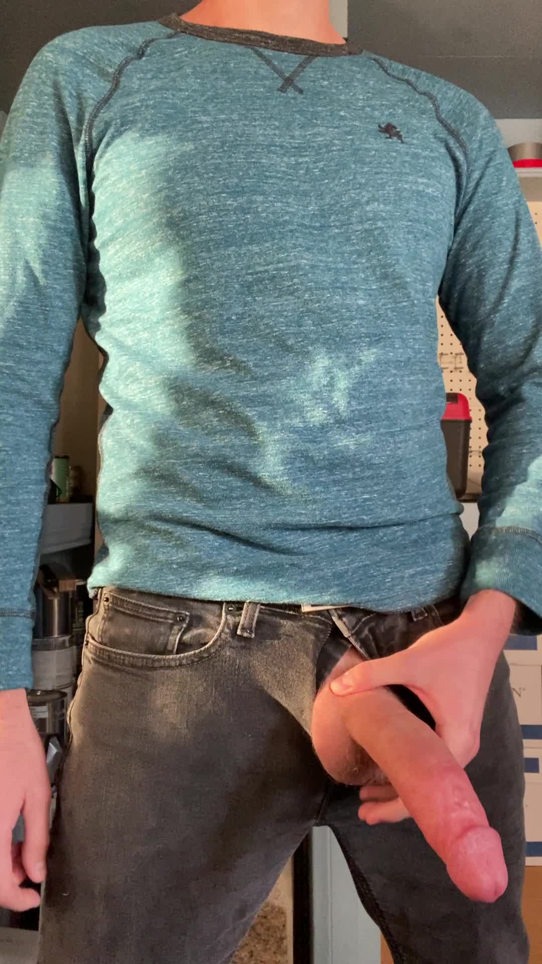 You want to spend all day pleasing big cock