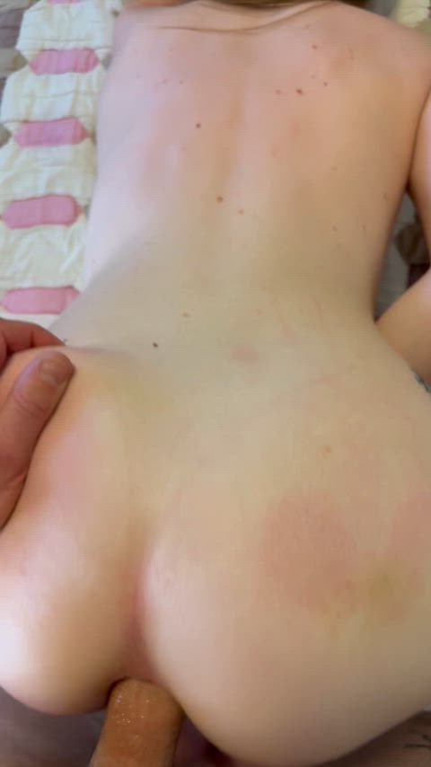 He stretched my tight virgin ass