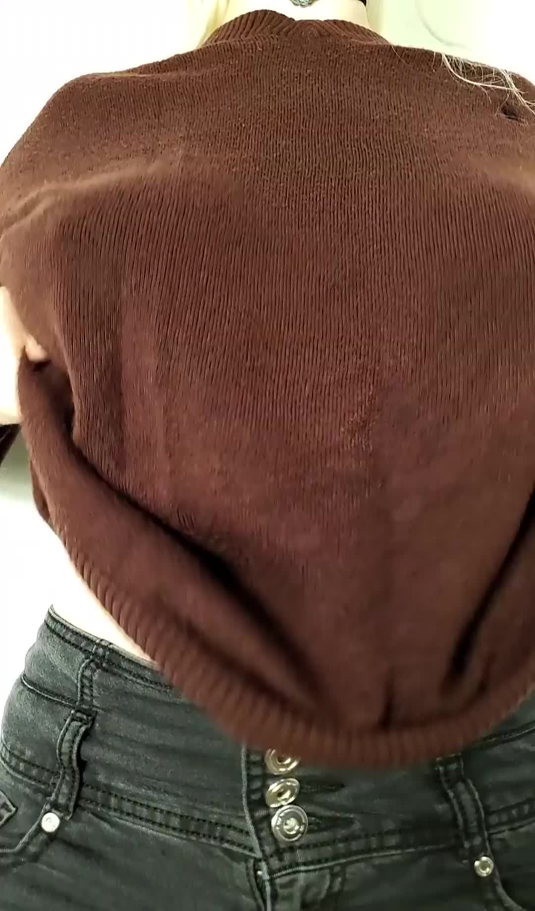 My friends joked about my small tits the other day... But you get to see the truth 😏