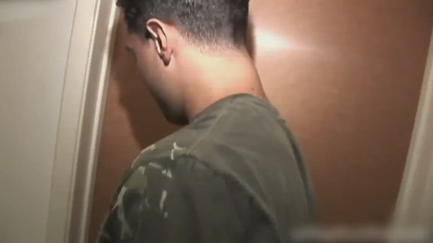 Cuckold loser caught his girlfriend cheating on him in the bathroom with his rival team member