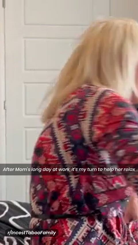 After Mom's long day at work,