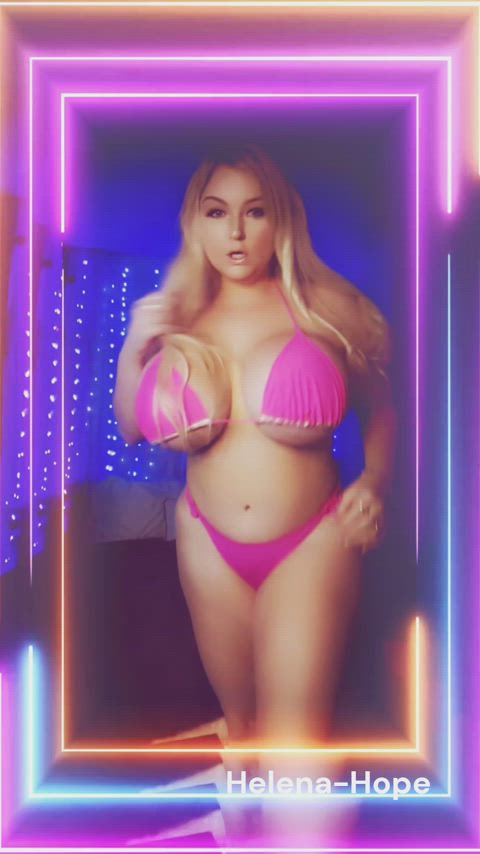American Big Tits Bikini Blonde Boobs Fake Boobs Fake Tits Huge Tits Tits USA Porn GIF by camsoda