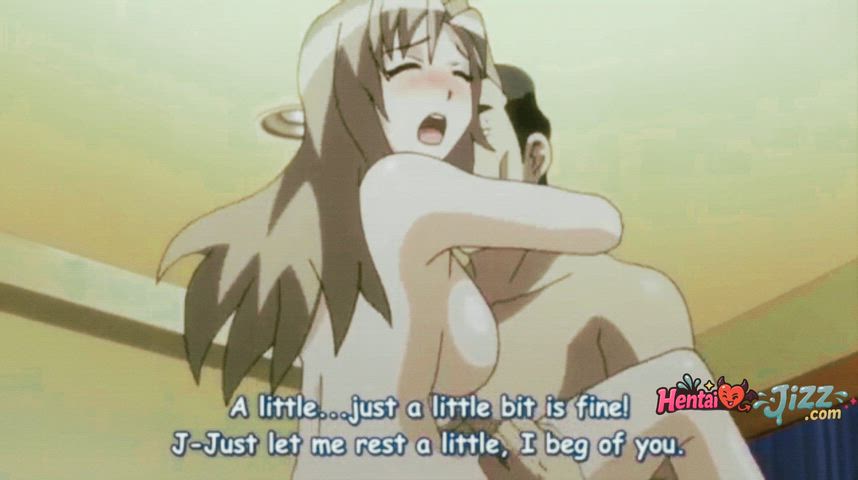 Hentai wife fucked by two guys in front of husband