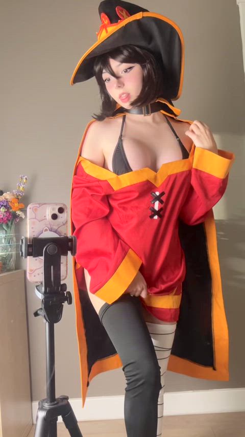 18 Years Old Ahegao Amateur College Cosplay Cute OnlyFans Petite Rule34 Teen Porn GIF by miamiaof
