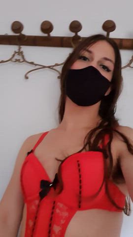 Big Dick Trans Trans Woman Trans girls Transexual Transgender Porn GIF by prettylittliris