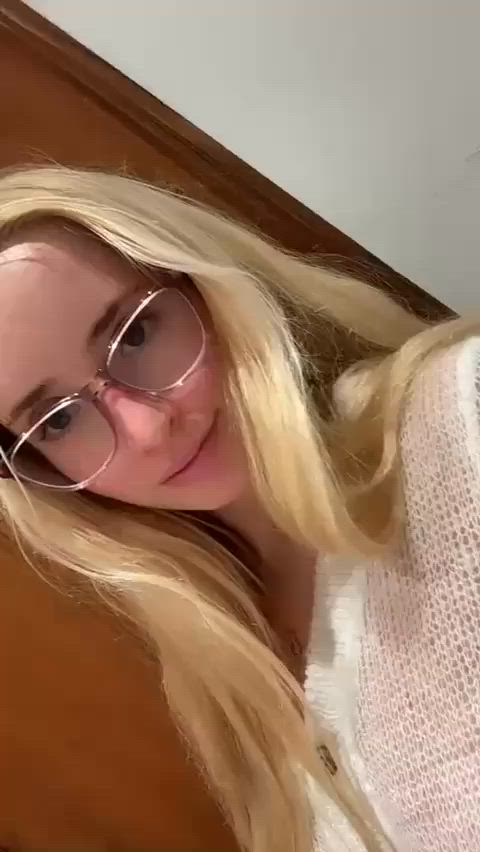 Amateur Babe Big Tits Blonde Flashing Homemade Natural Tits Teen Tits Titty Drop Porn GIF by populardick