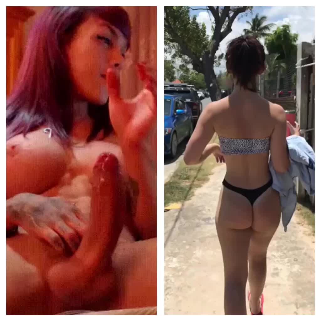 Sara is hard for that cute booty