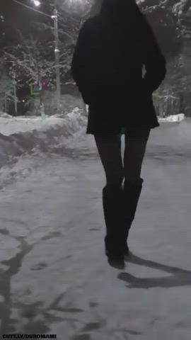 Amateur Ass Bottomless Butt Plug Public Pussy Stockings Upskirt Porn GIF by duromami