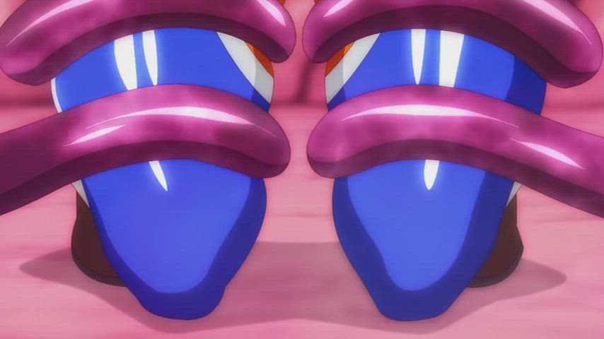 Too bad you have to keep your girl safe , let's just pray that she will survive my small and cute tentacles