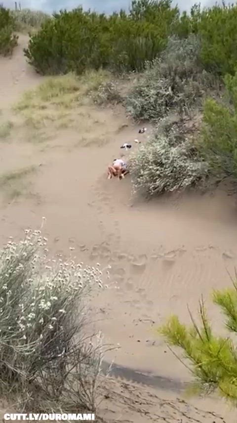 Amateur Beach Cowgirl Funny Porn Public Real Couple Riding Trashy Boners r/CaughtPublic r/NSFWFunny Porn GIF by duromami