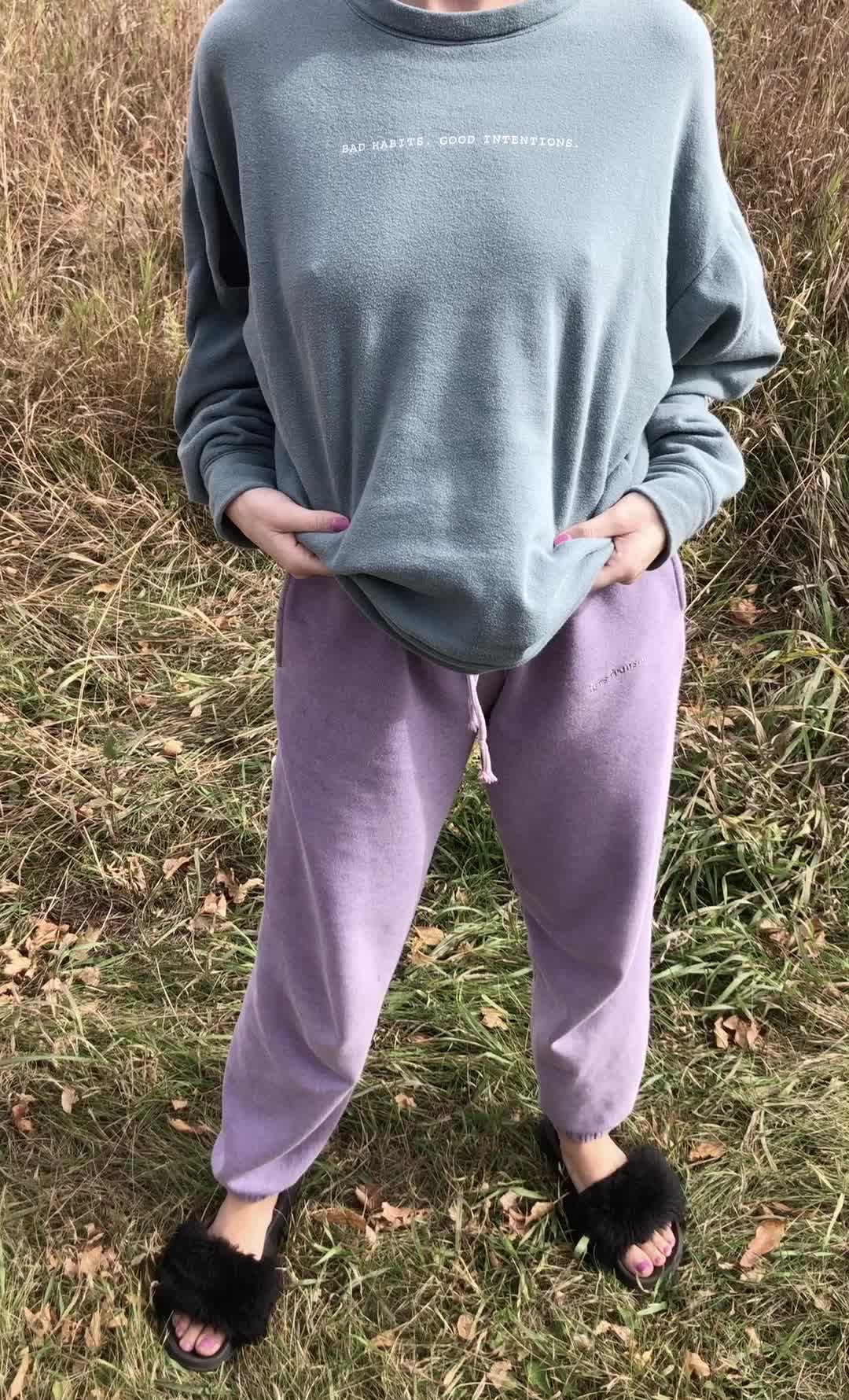 i love being naughty when im on a hike