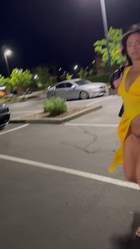 I love feeling the air on my body