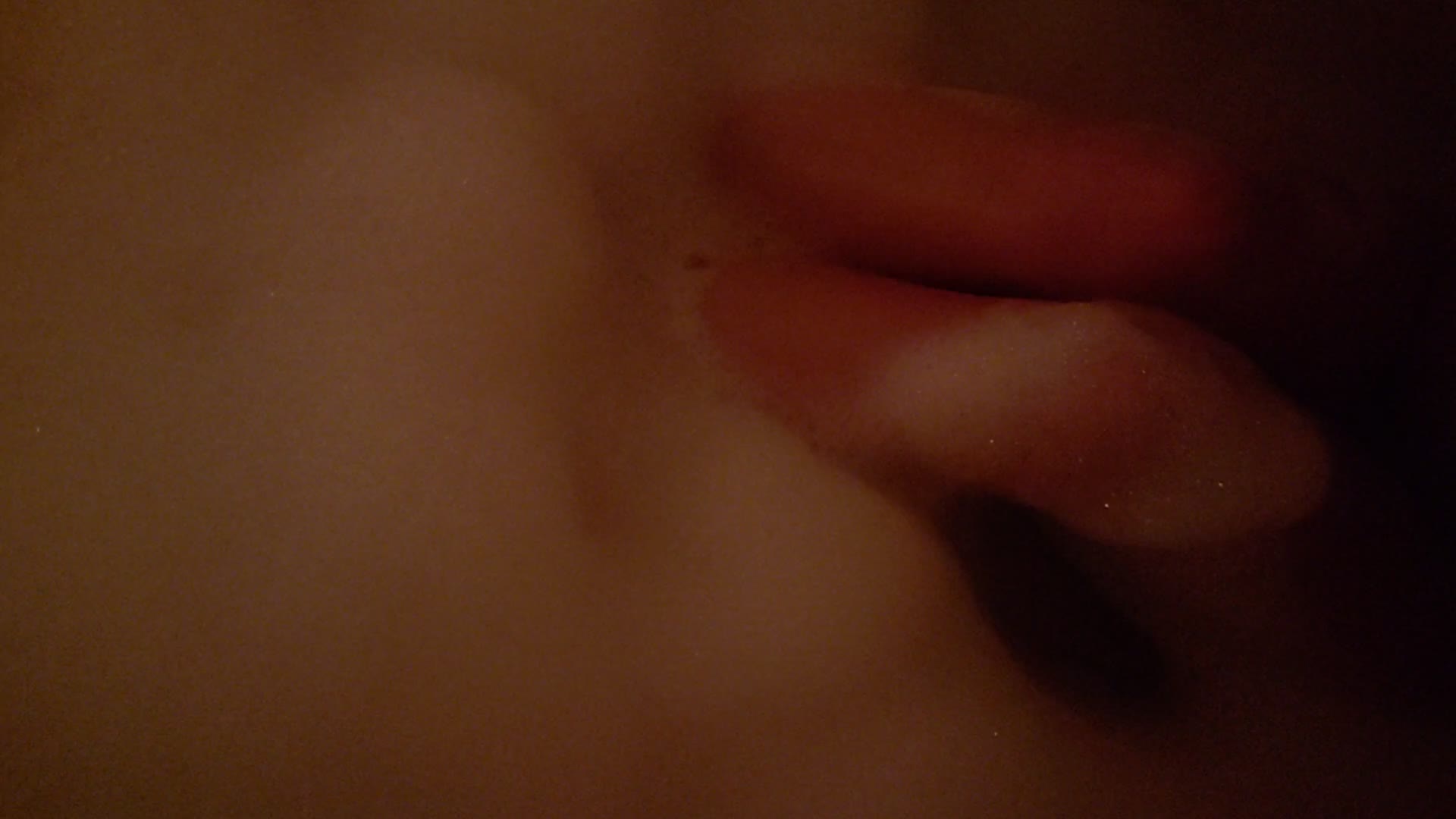 Bubble bath by candle light smiles