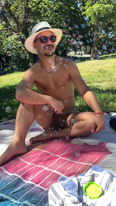 Cut Cock Latino Nudist Public Porn GIF by swirl0831