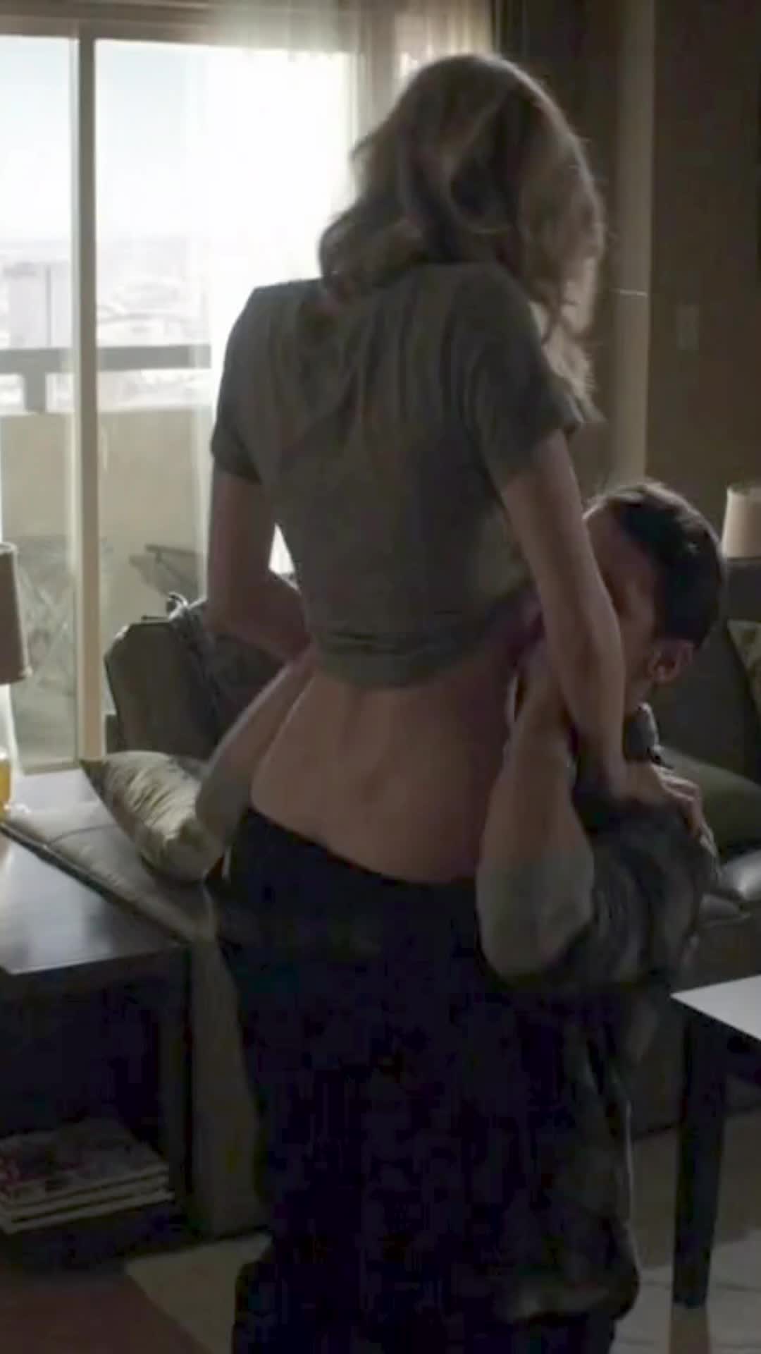 Diane Kruger ASS GRAB in 'The Bridge' S2E1