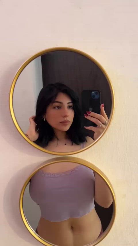 Cover this pretty face  with your hot load