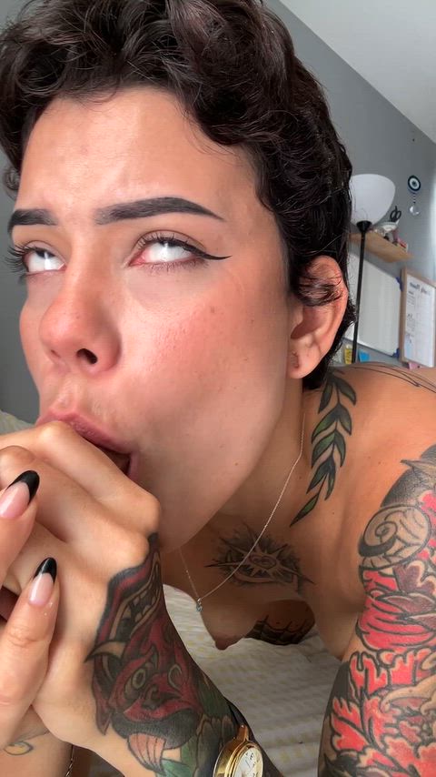 Amateur Blowjob CamSoda Deepthroat Dildo Fetish Homemade NSFW Solo Teen Porn GIF by sofiareyes