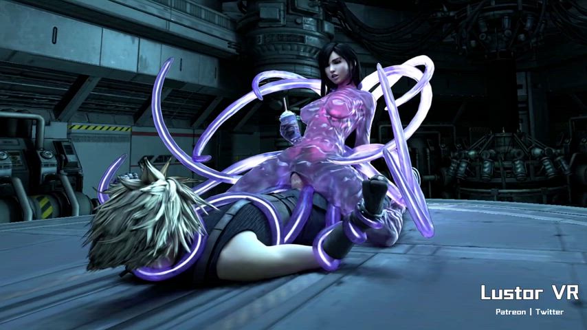 [VR] Slimy Tifa Domination (LustorVR & Gifdoozer)