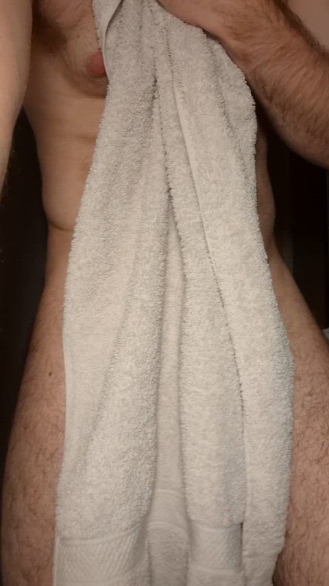 This towel trick works with clothes too