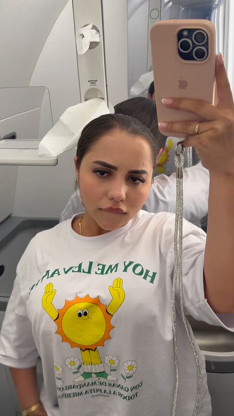 Airplane Amateur CamSoda Fetish Masturbating NSFW Pussy Solo Teen Porn GIF by gabyferrer1