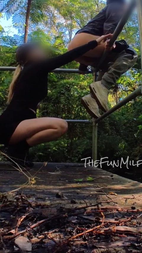 Public Rimming r/CaughtPublic Porn GIF by thefunmilf