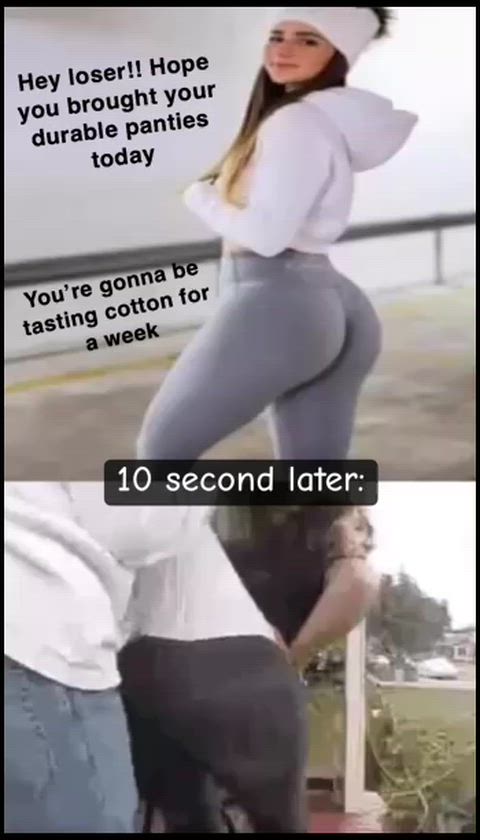 Your hot bully’s daily wedgie