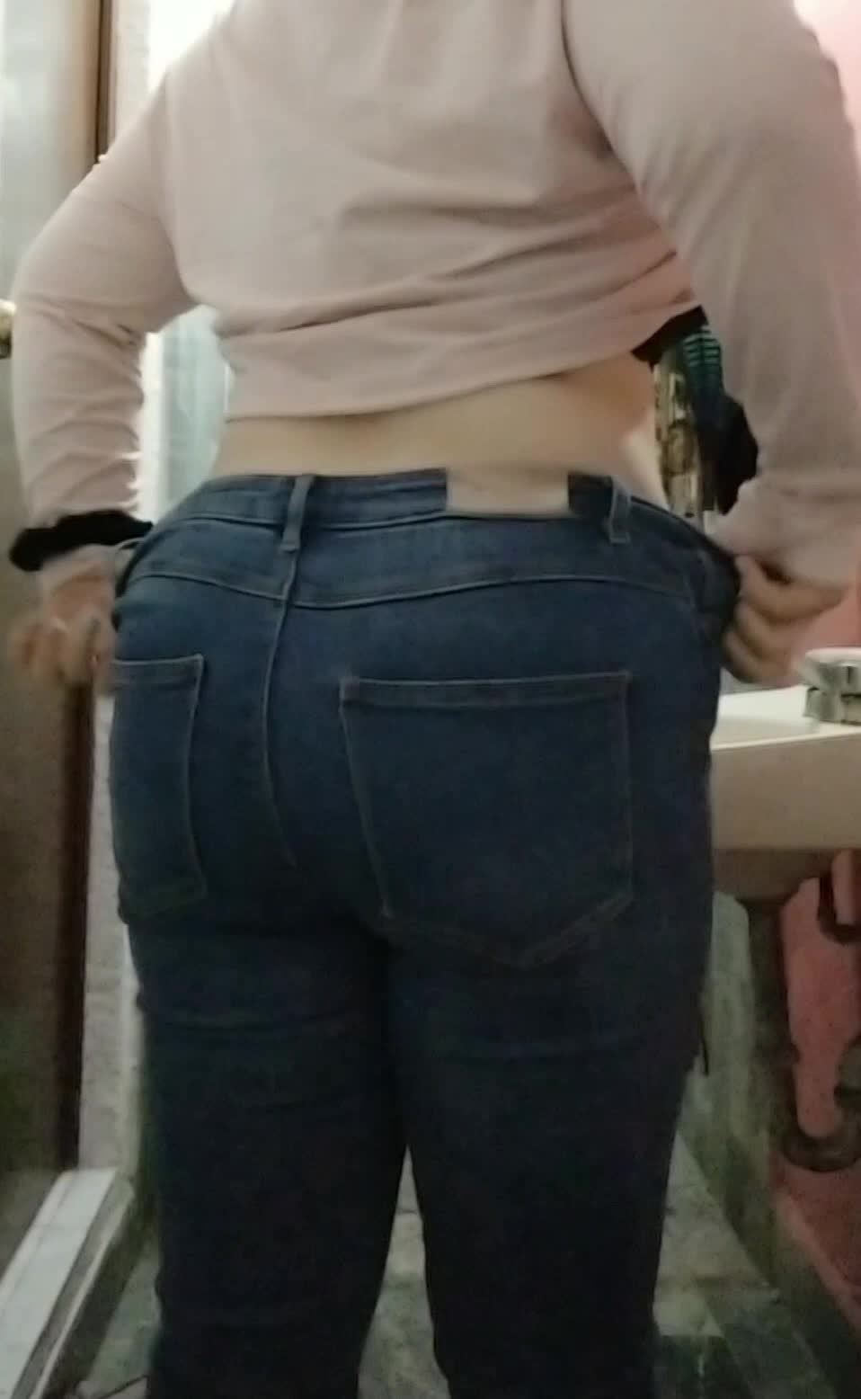 Not big but loves getting squeezed